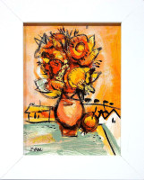 Zdeňka Holejšovská - Slunečnice - originál 